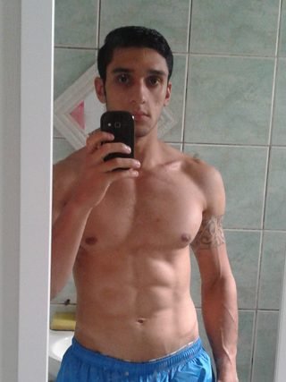 David Silva em setembro de 2014, depois (foto: acervo pessoal)